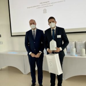 Brno získalo ocenění v soutěži Chytrá města 2021